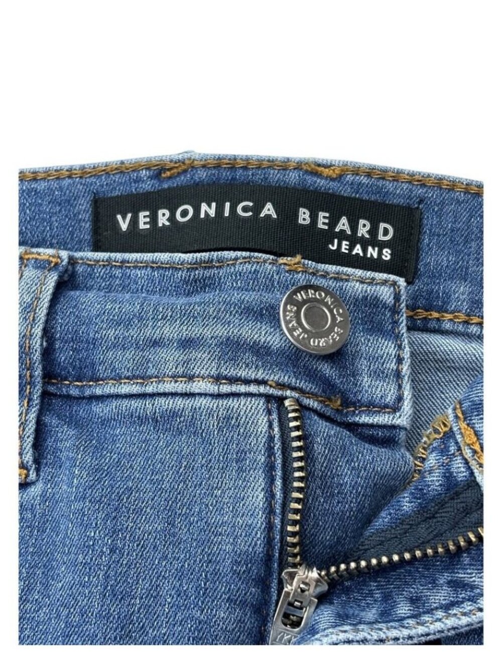 Veronica Beard Jeans Carly High Rise Kick Flare Jeans - Picture 4 of 8